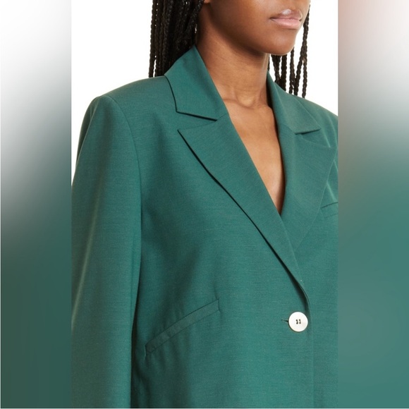 Ganni Dark Green Trousers and blazer - Picture 6 of 16